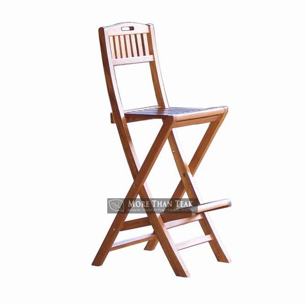 Wholesale Folding Teak Bar Chair from manufacturer Indonesia