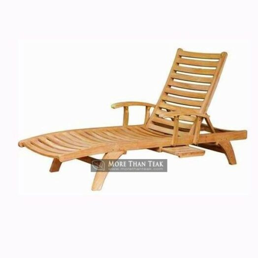 Wholesale Curved Teak Lounger - Indonesian teak Furniture