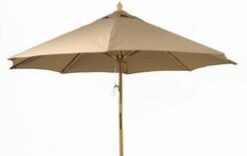 Wholesale Round Teak Umbrella 300 from Indonesian Manufacturer