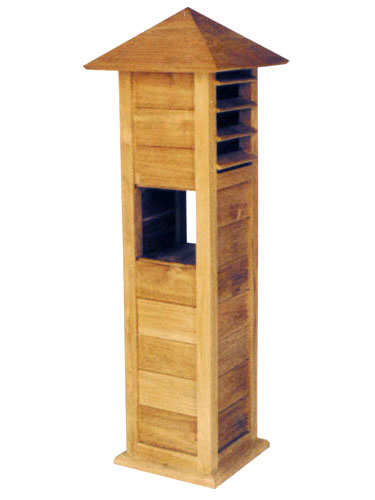 Wholesale Teak Wood Garden Light Box from Indonesia Manufacturer
